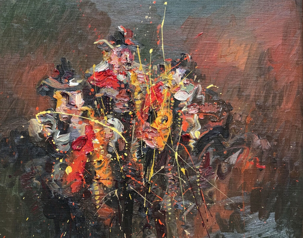 Trío de saxofonistas Rembrandtianos