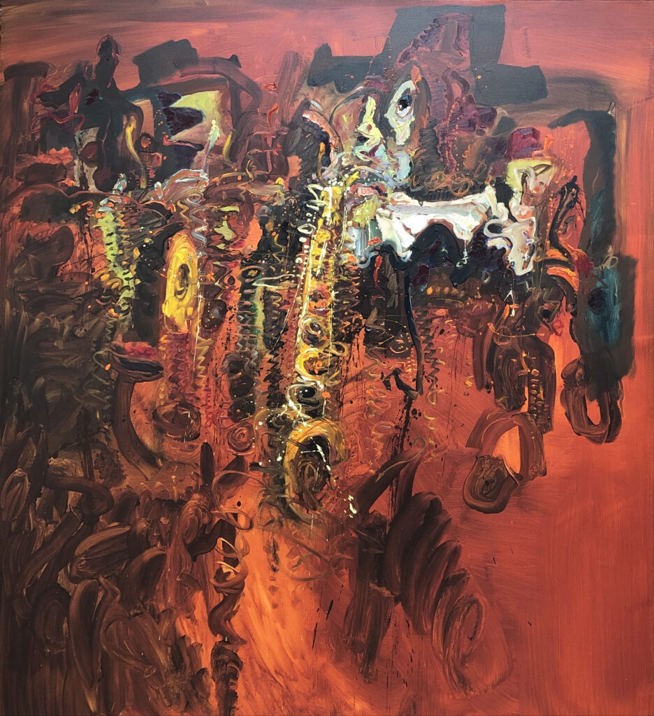 Variaciones alrededor de Rembrandt y e sax