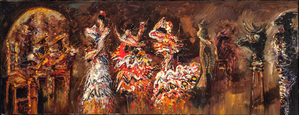 Torear pintando y goles de pintura jazzamoart