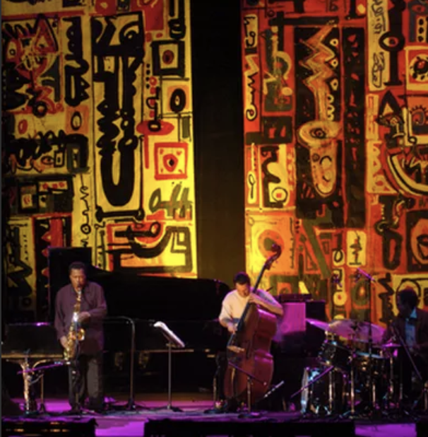 Scenography for Wayne Shorter, John Patitucci, Danilo Pérez & Brian Blade. 2005.