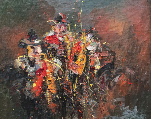 Trío de saxofonistas Rembrandtianos