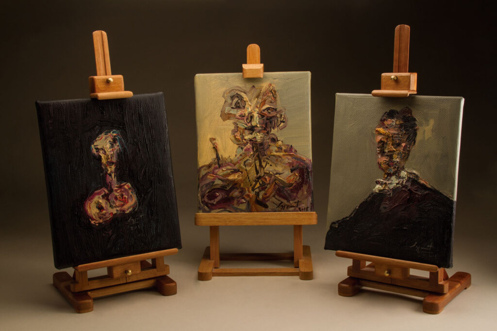 Estudios para retratos neorenacentistas II