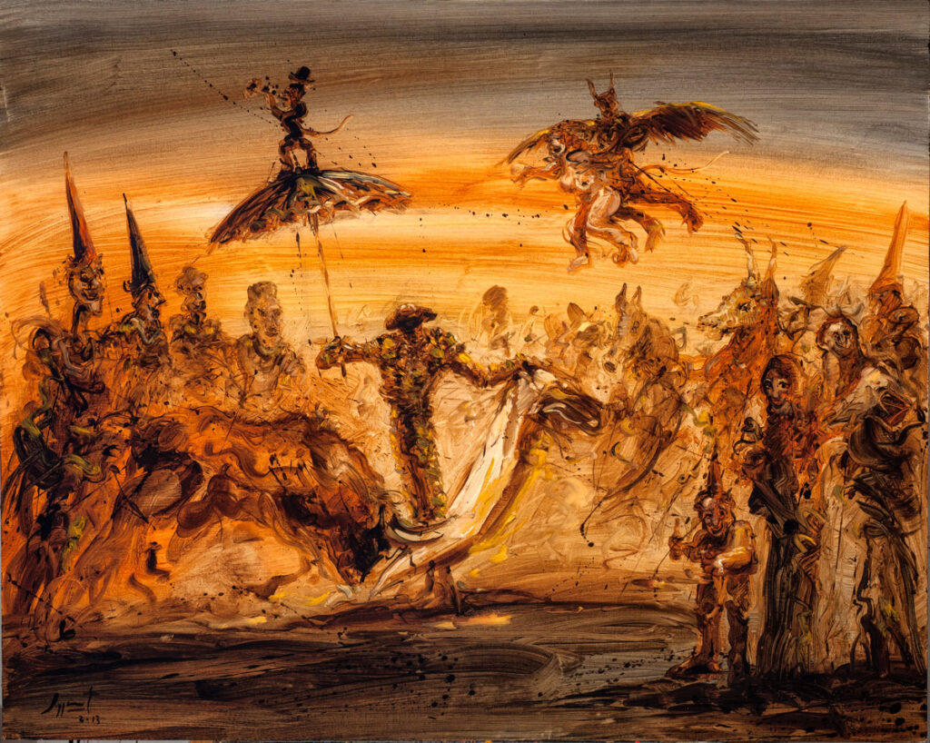 Torear pintando y goles de pintura jazzamoart