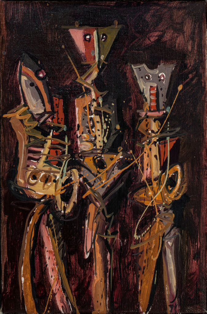 Para mirar el ruido y las beboperas Jazzamoart