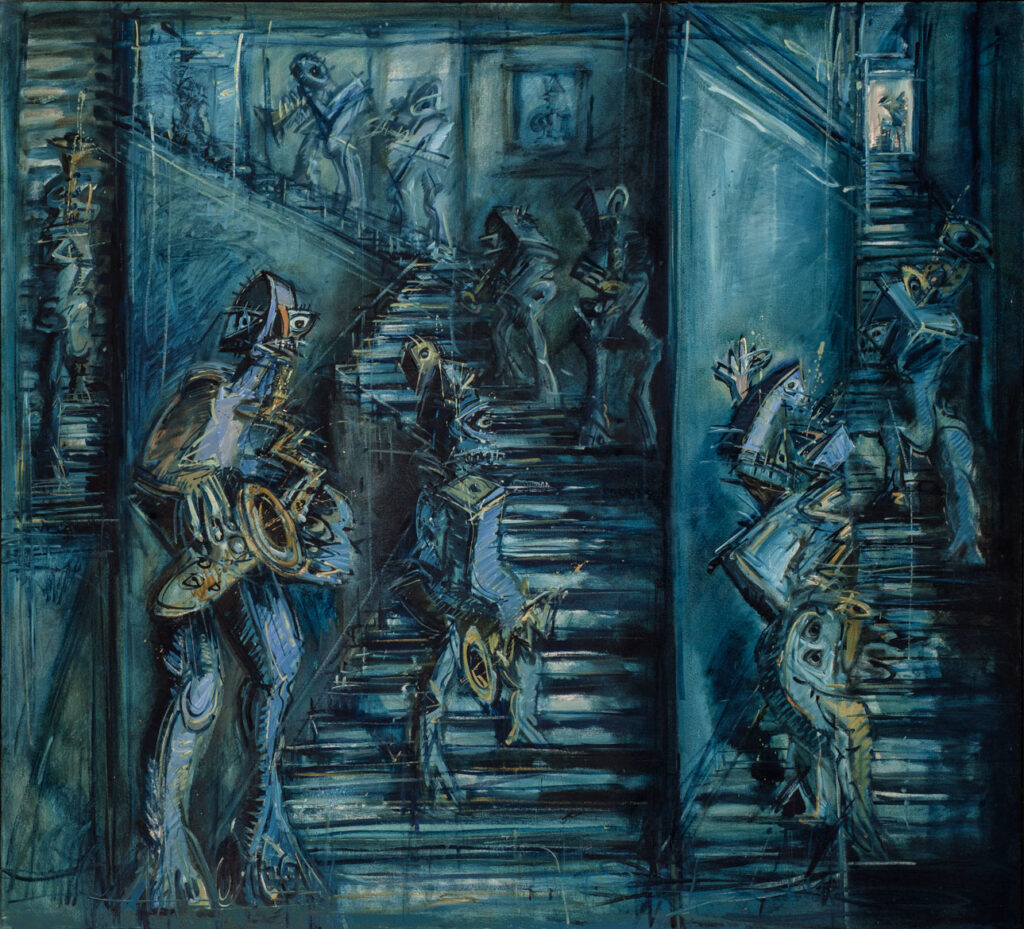 Para mirar el ruido y las beboperas Jazzamoart