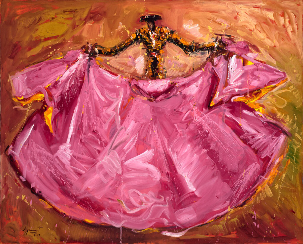 Torear pintando y goles de pintura jazzamoart