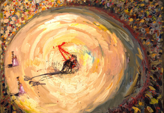 Torear pintando y goles de pintura jazzamoart