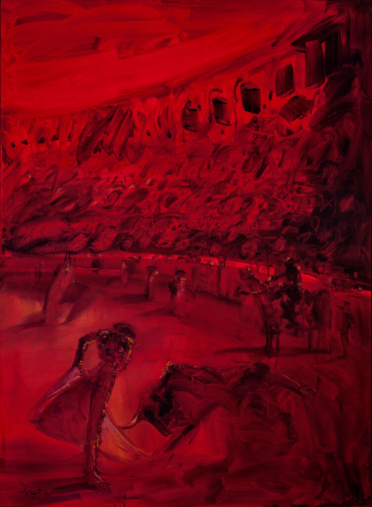 Torear pintando y goles de pintura jazzamoart